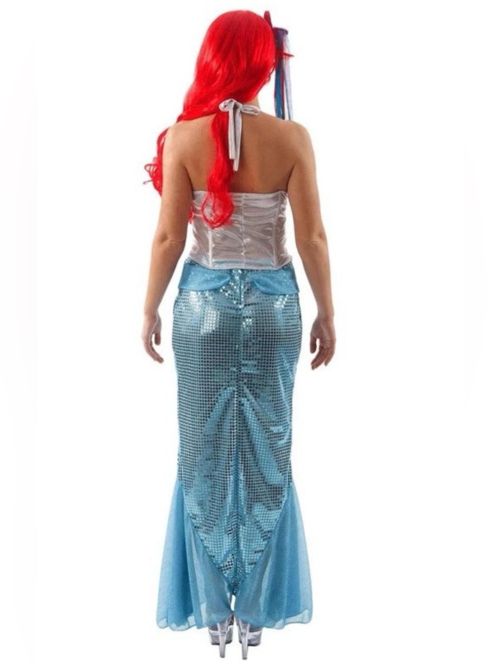 Mermaid Adult Costume 2-piece Size Small NWT - Picture 3 of 7